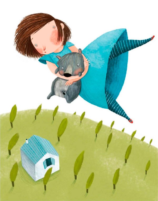 ilustraciones baula y santillana